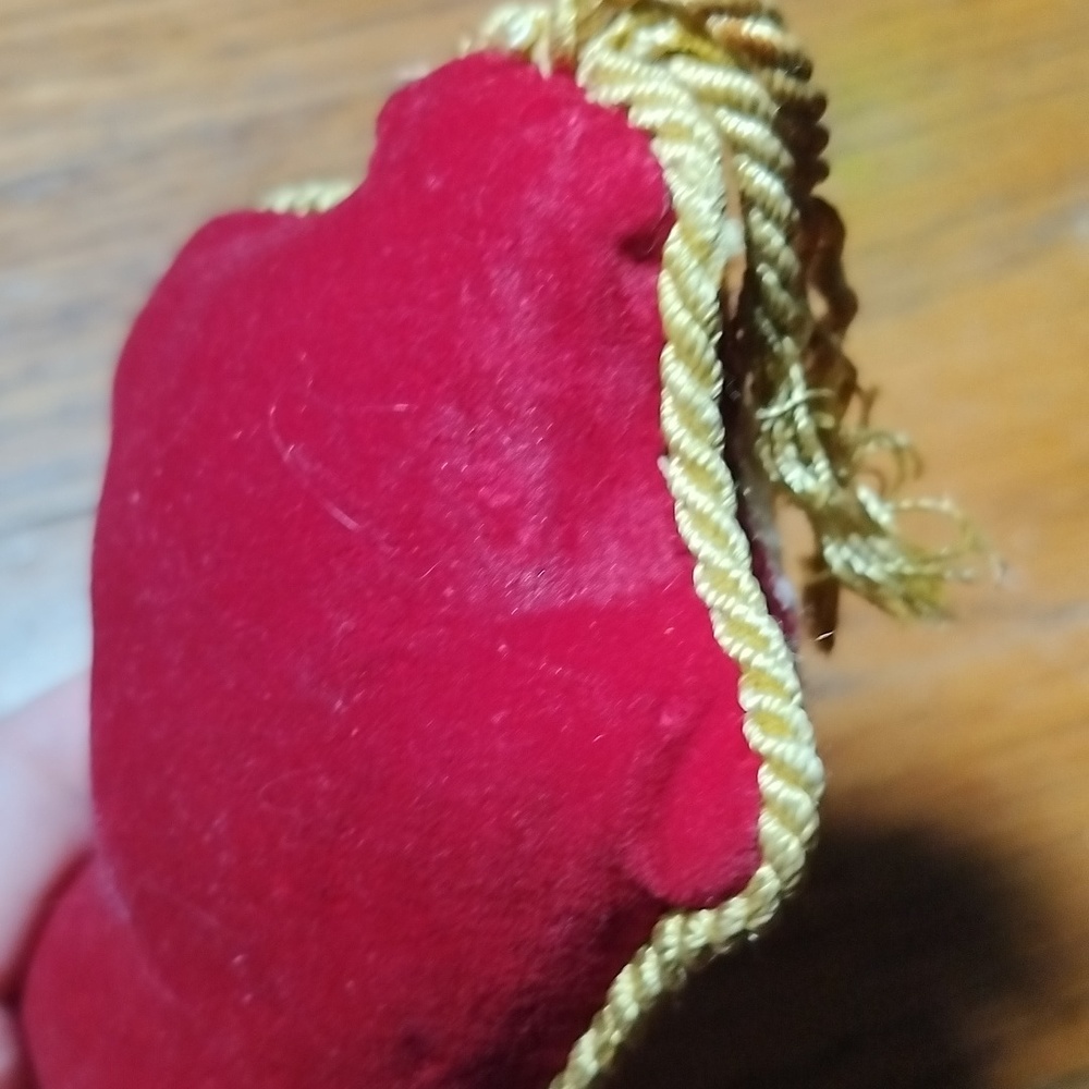 Vintage Stuffed Angel Christmas Ornament - Picture 8 of 8